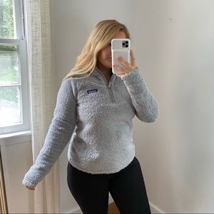 Patagonia Grey Los Gatos 1/4 Zip Pullover Med